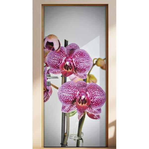 Adesivo para Porta Florais Flor de Orqudea