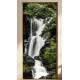 Adesivo para Porta Paisagem Cachoeira 2