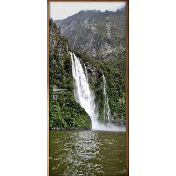 Adesivo para Porta Paisagem Cachoeira 3