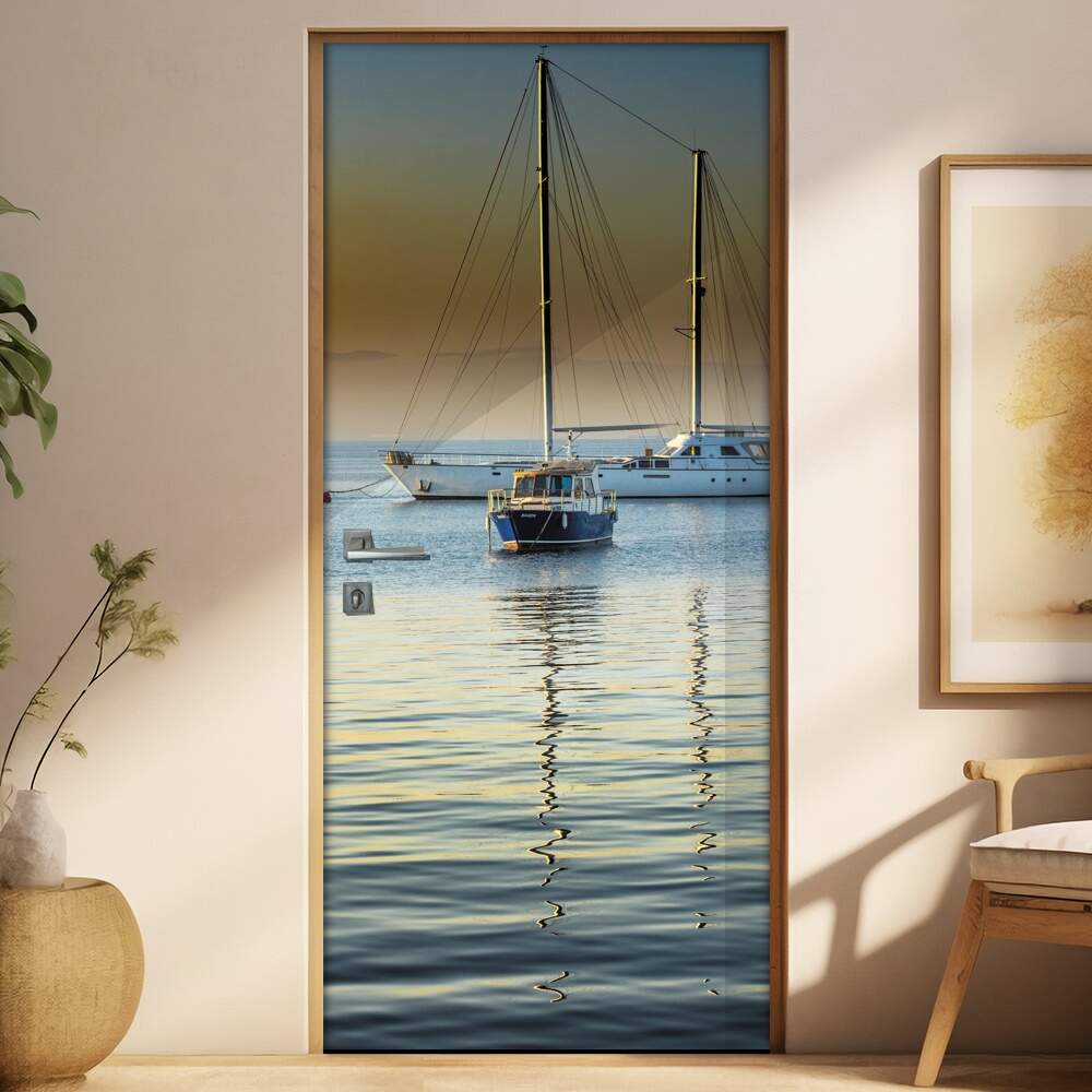 Adesivo para Porta Navios no Mar