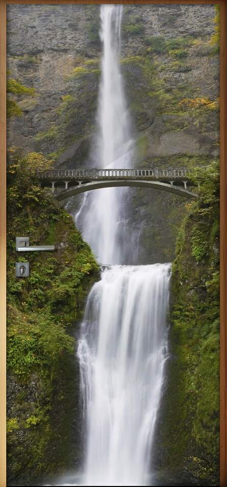 Adesivo para Porta Ponte e Cachoeira 2