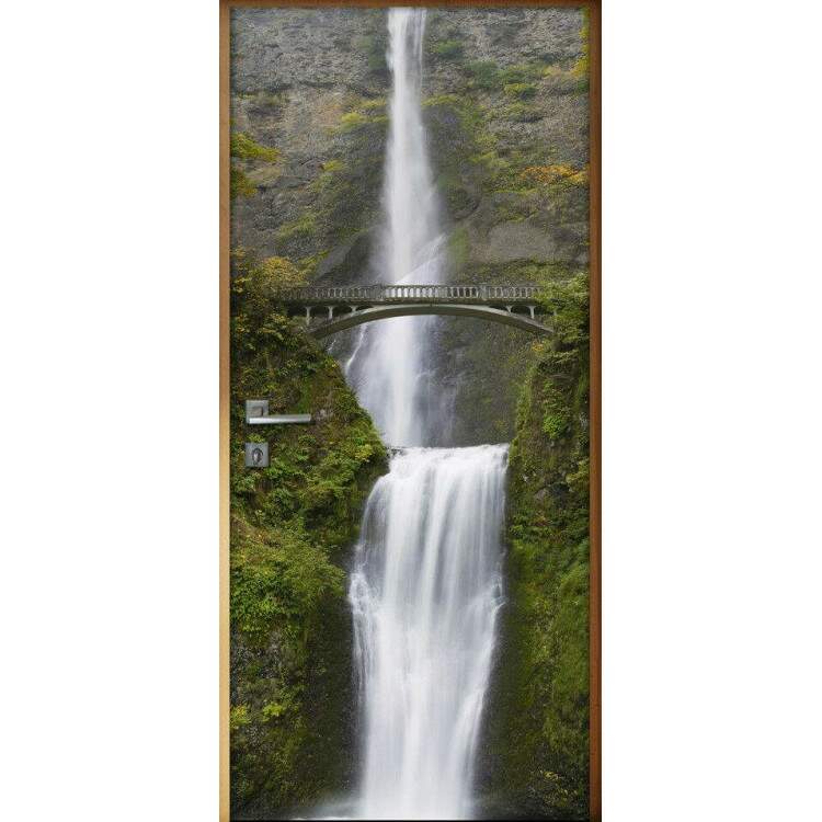 Adesivo para Porta Ponte e Cachoeira 2