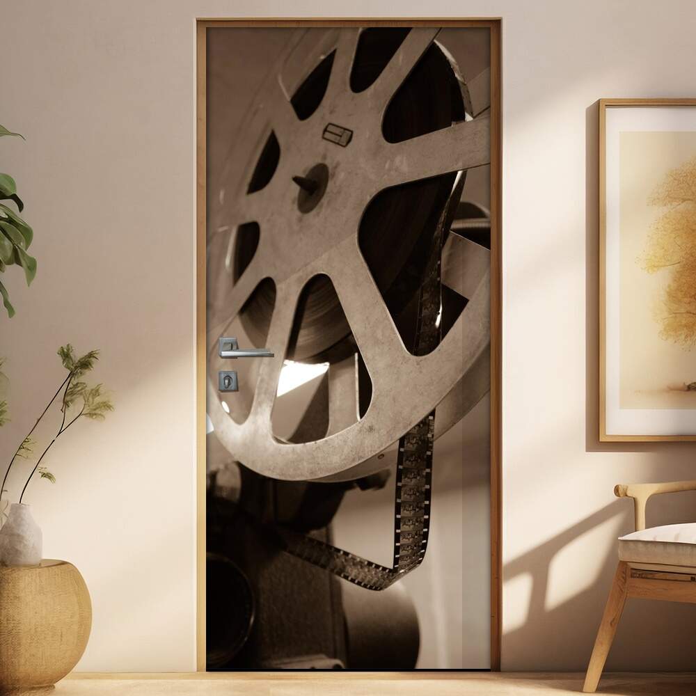 Adesivo para Porta Retr Moviola
