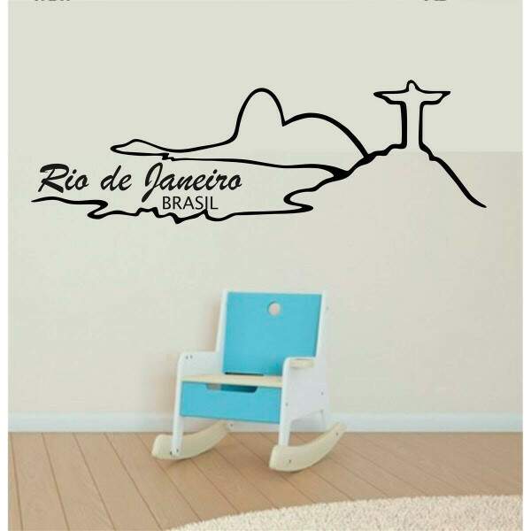 Adesivo de Parede Paisagem Rio de Janeiro