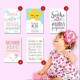 Placa Decorativa Infantil Sonhe Alto Minha Menina