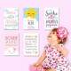 Placa Decorativa Infantil Sonhe Alto Minha Menina