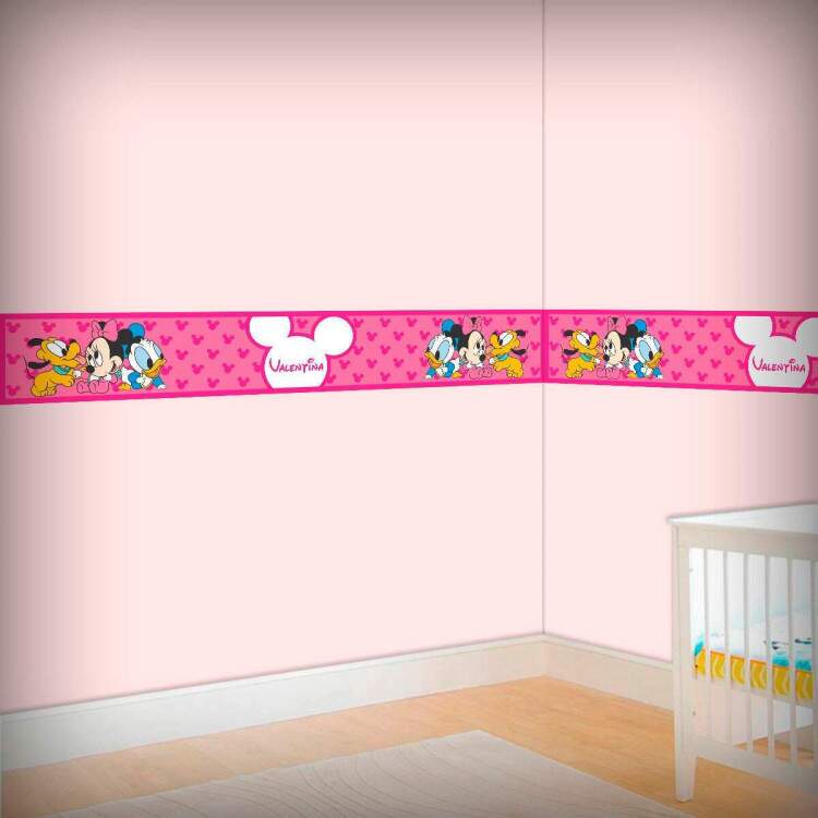 Faixa Decorativa Minnie Baby 4