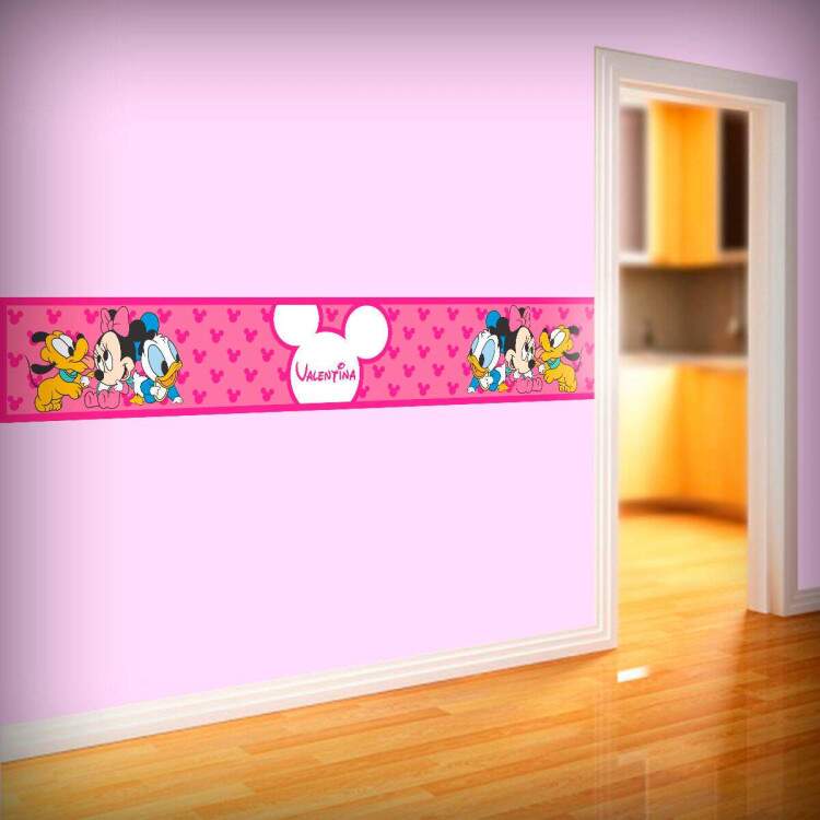 Faixa Decorativa Minnie Baby 4