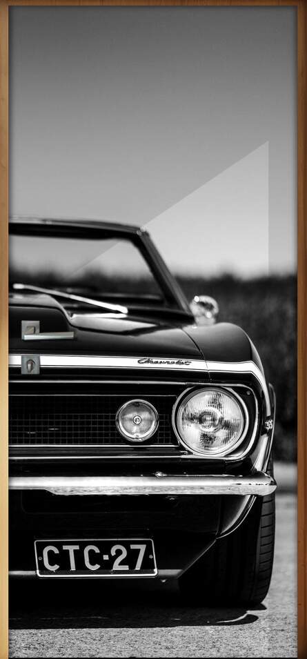 Adesivo Para Porta Carro Antigo Camaro Ss