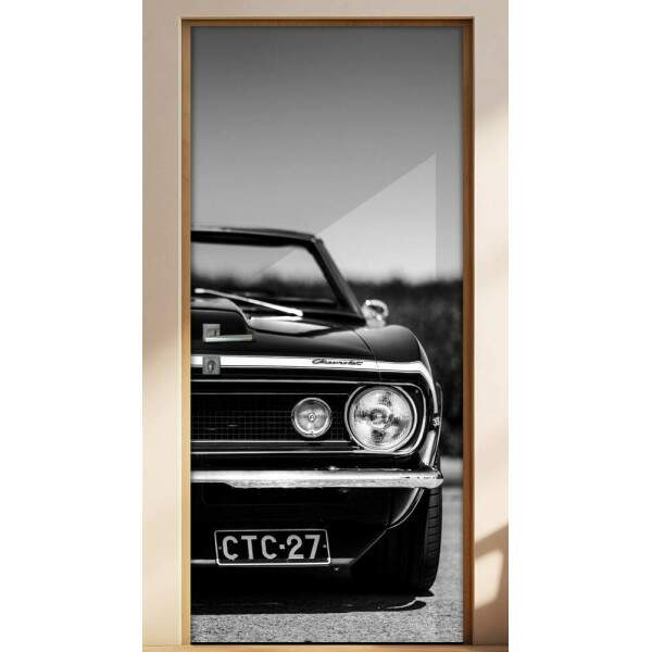 Adesivo Para Porta Carro Antigo Camaro Ss