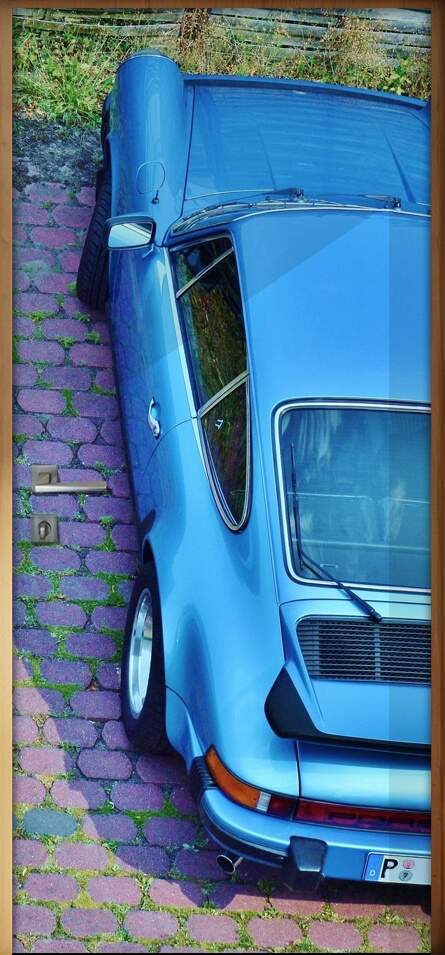 Adesivo Para Porta Carro Antigo Porsche 911