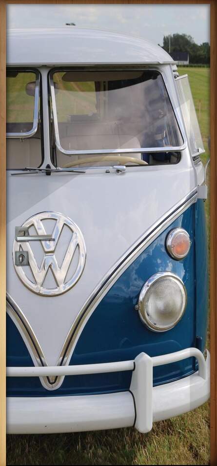 Adesivo Para Porta Carro Antigo Volkswagen Kombi 3