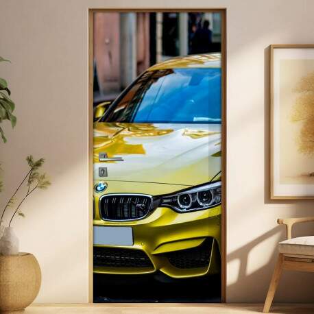 Adesivo Para Porta Carro Bmw M4
