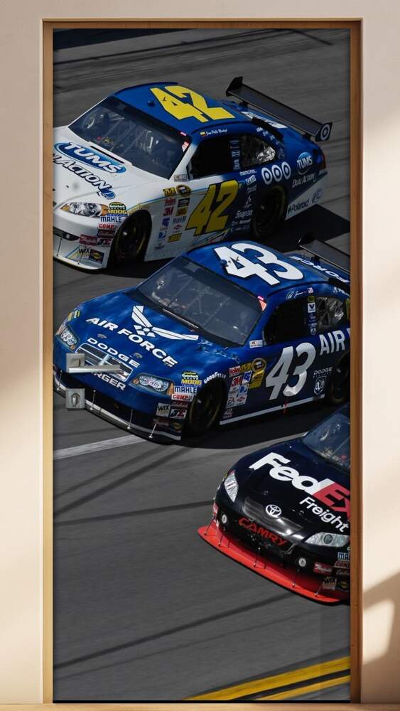 Adesivo Para Porta Carro De Corrida Nascar