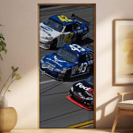 Adesivo Para Porta Carro De Corrida Nascar