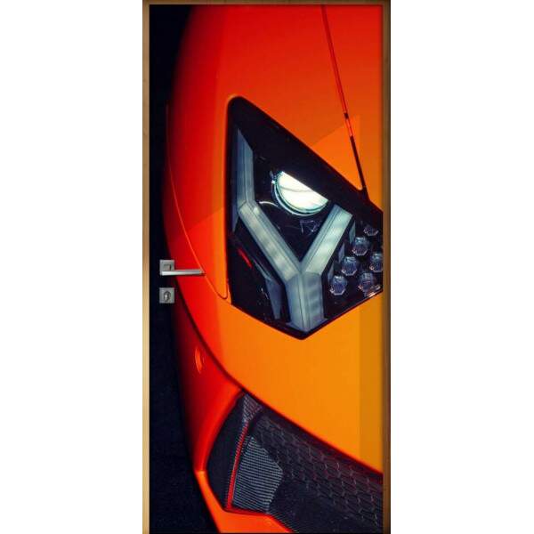Adesivo Para Porta Carro Lamborghini 4