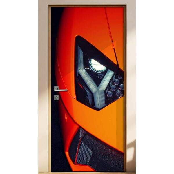 Adesivo Para Porta Carro Lamborghini 4