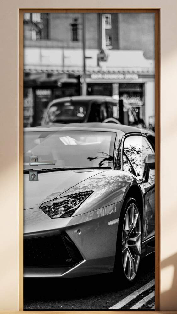 Adesivo Para Porta Carro Lamborghini 7