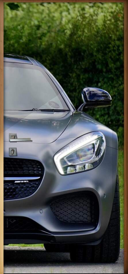 Adesivo Para Porta Carro Mercedes Amg 6