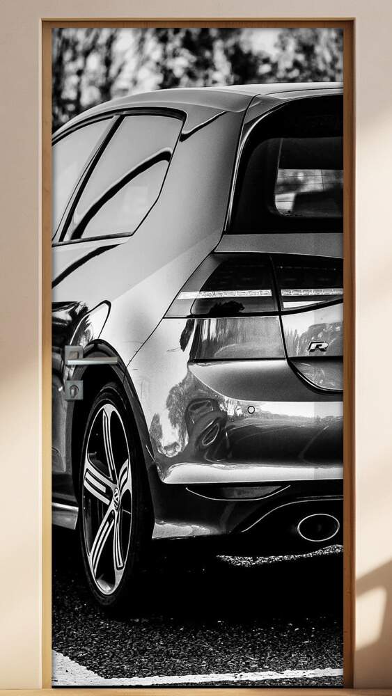 Adesivo Para Porta Carro Wolkswagen Golf