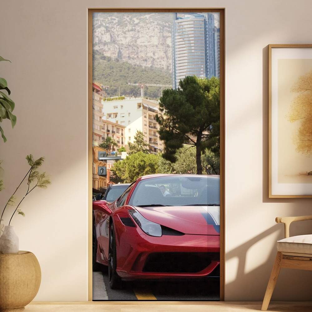 Adesivo Para Porta Carro Ferrari