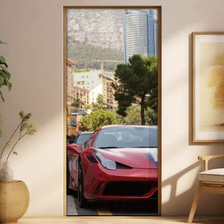 Adesivo Para Porta Carro Ferrari