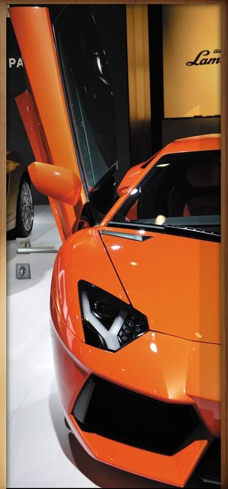 Adesivo Para Porta Carro Lamborghini 8