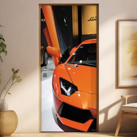 Adesivo Para Porta Carro Lamborghini 8