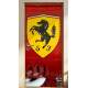Adesivo Para Porta Carro Logo Ferrari