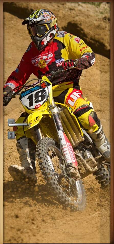 Adesivo para Porta Moto Motocross 2