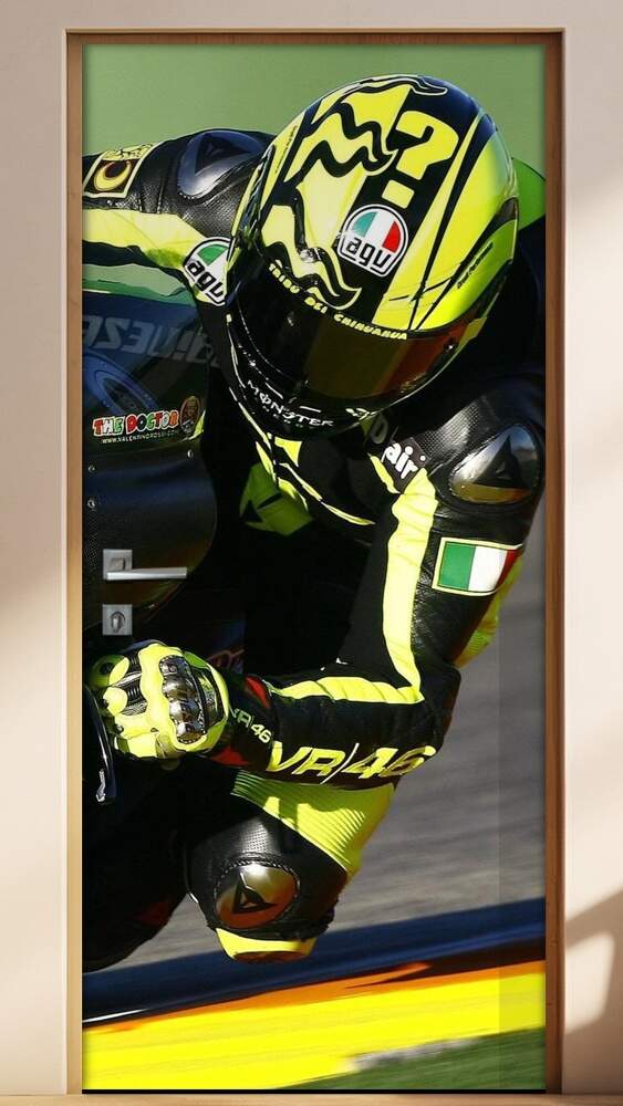 Adesivo para Porta Moto Valentino Rossi 2