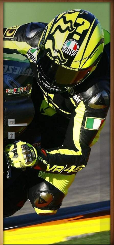 Adesivo para Porta Moto Valentino Rossi 2
