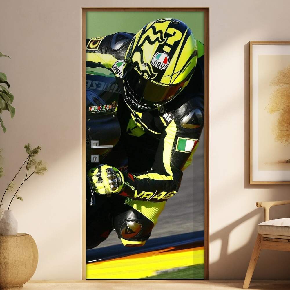 Adesivo para Porta Moto Valentino Rossi 2