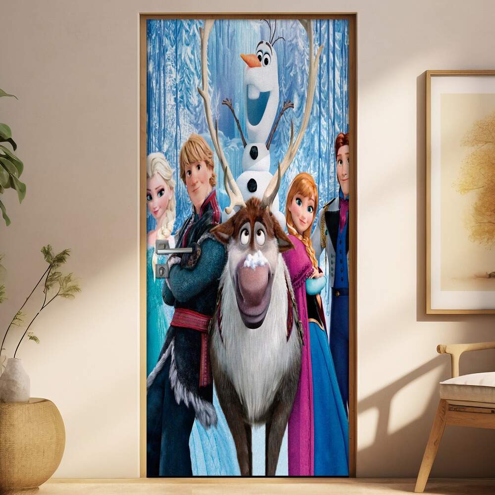 Adesivo para Porta Frozen 1