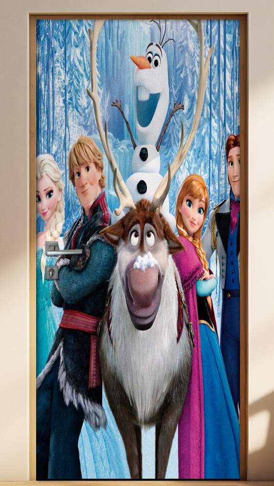 Adesivo para Porta Frozen 1