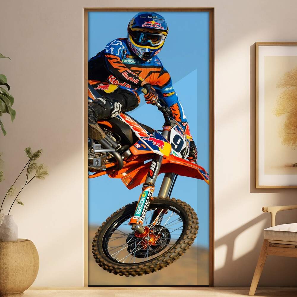 Adesivo para Porta Moto KTM Motocross