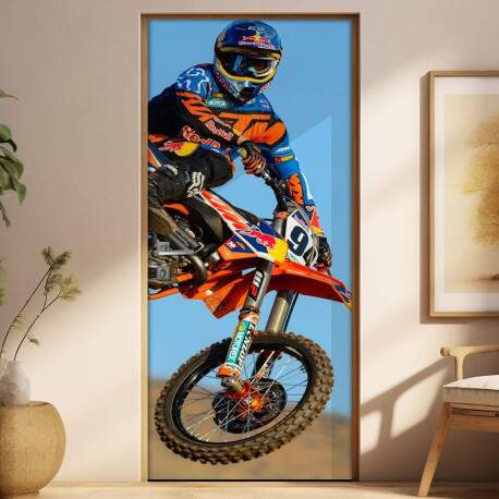 Adesivo para Porta Moto KTM Motocross