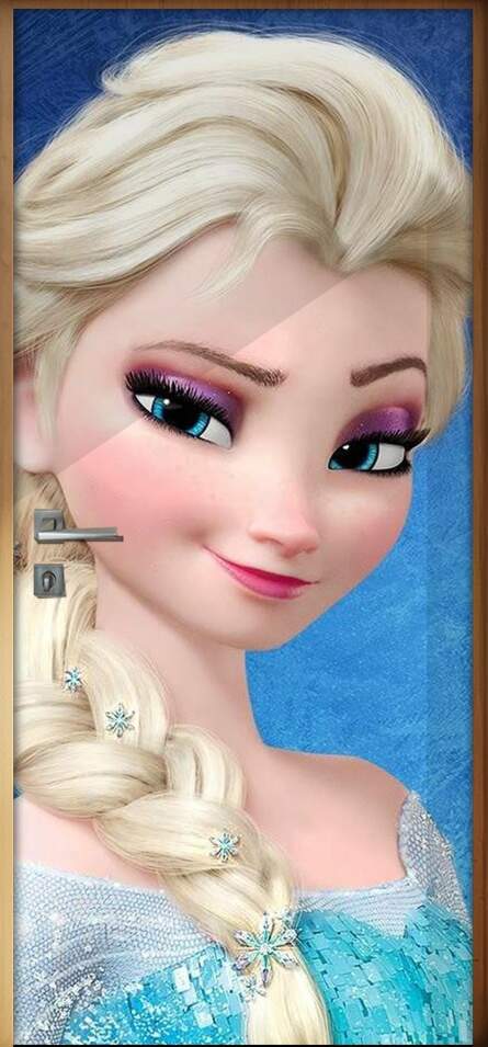 Adesivo para Porta Frozen 2