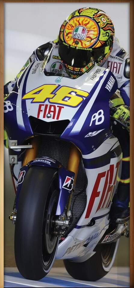 Adesivo para Porta Moto Yamaha Valentino Rossi 4