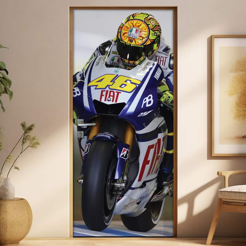 Adesivo para Porta Moto Yamaha Valentino Rossi 4