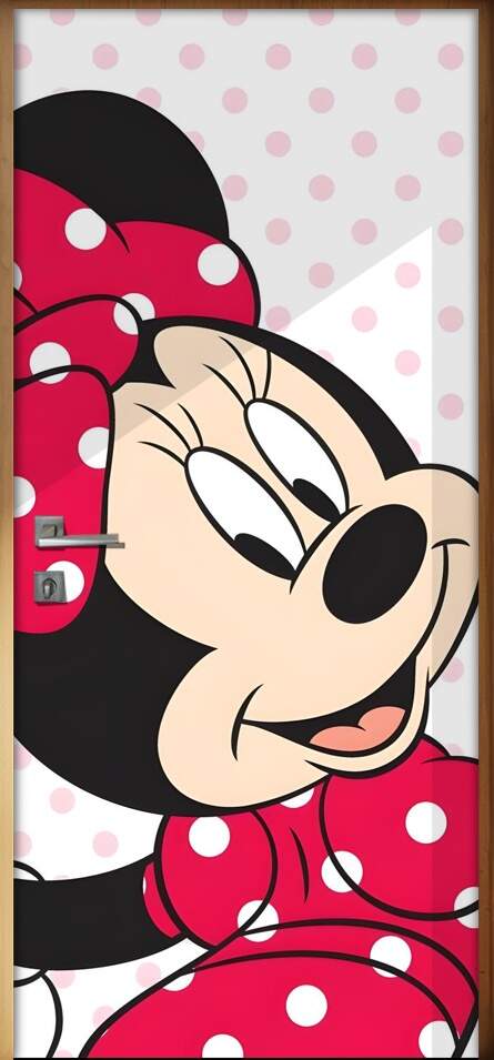 Adesivo para Porta Minnie