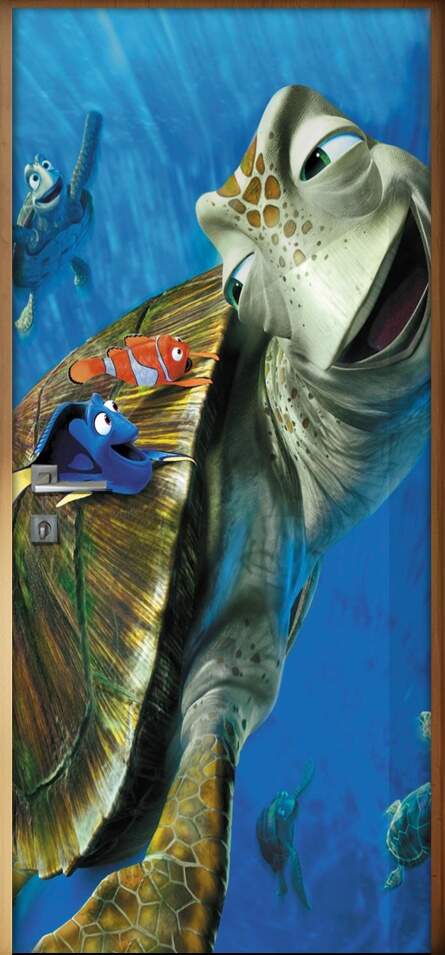Adesivo Para Porta Procurando Nemo