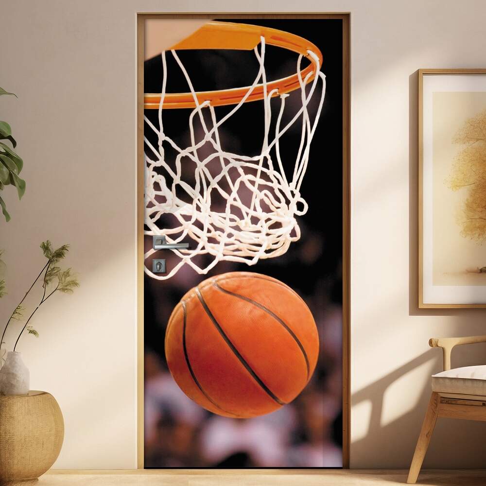 Adesivo Para Porta Basquete Bola