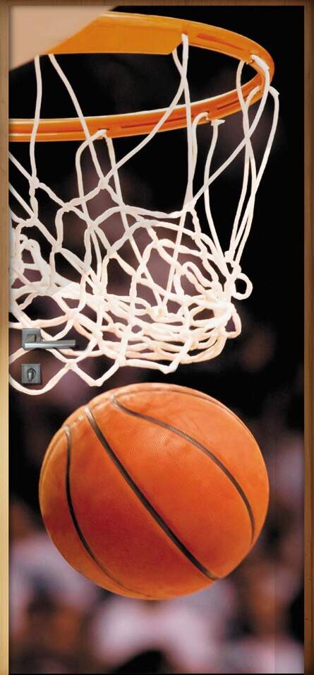 Adesivo Para Porta Basquete Bola