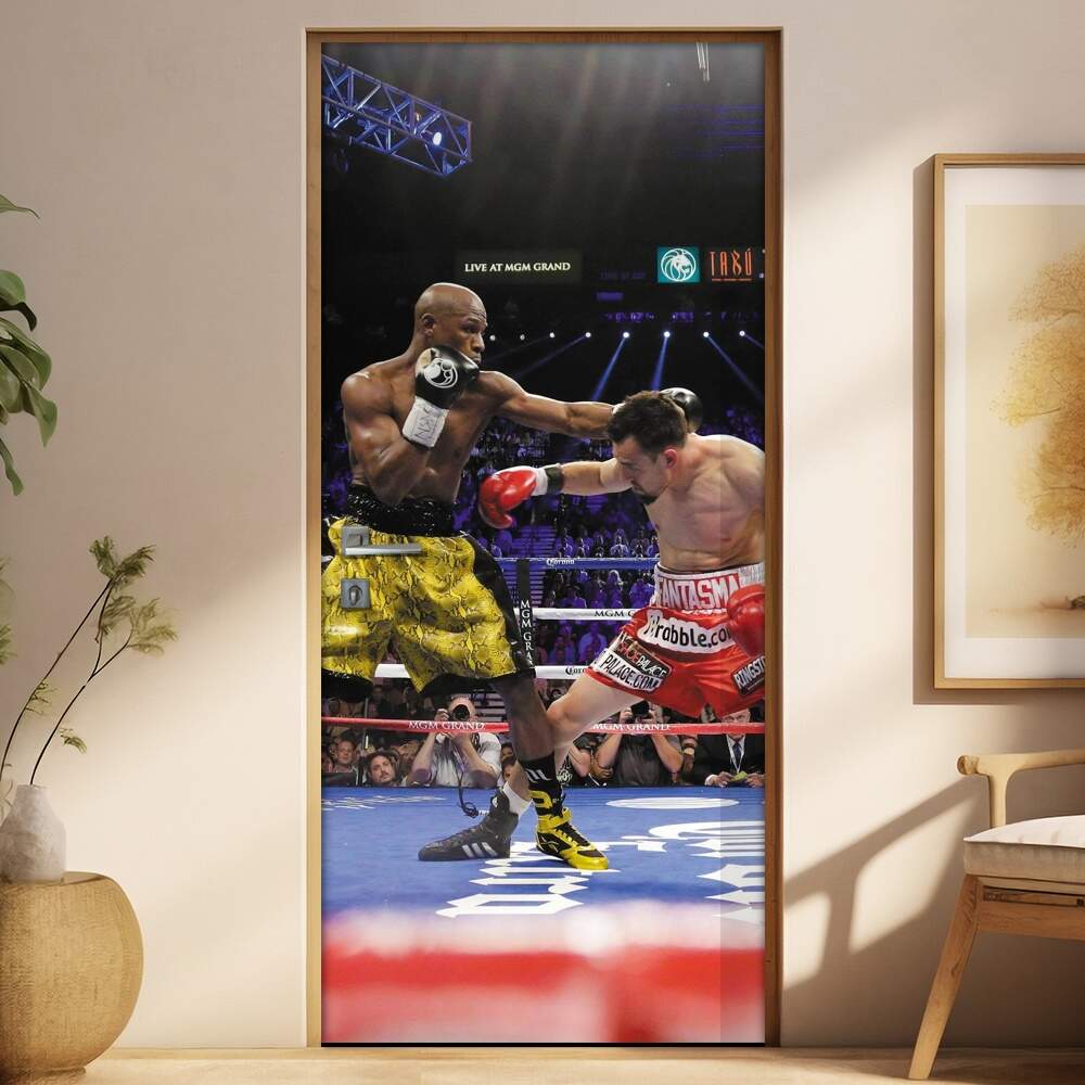 Adesivo Para Porta Boxing