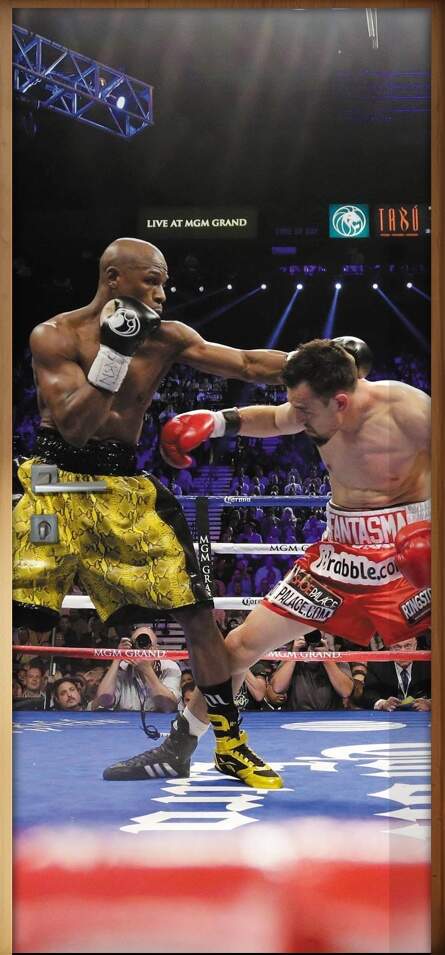 Adesivo Para Porta Boxing