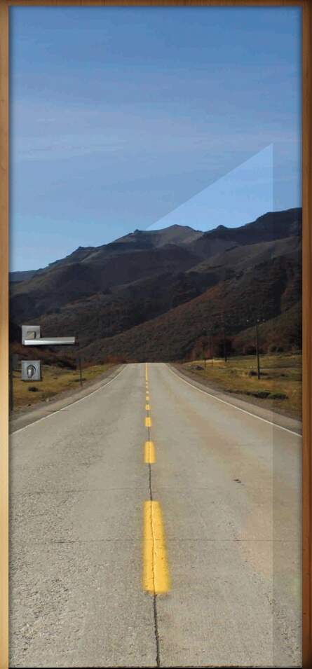 Adesivo para Porta Estrada 4