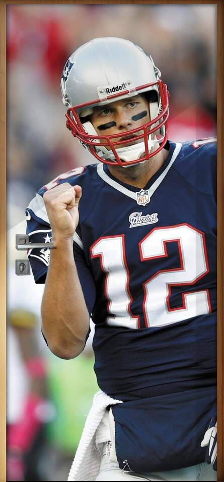 Adesivo para Porta Futebol Americano NFL Tom Brady 3