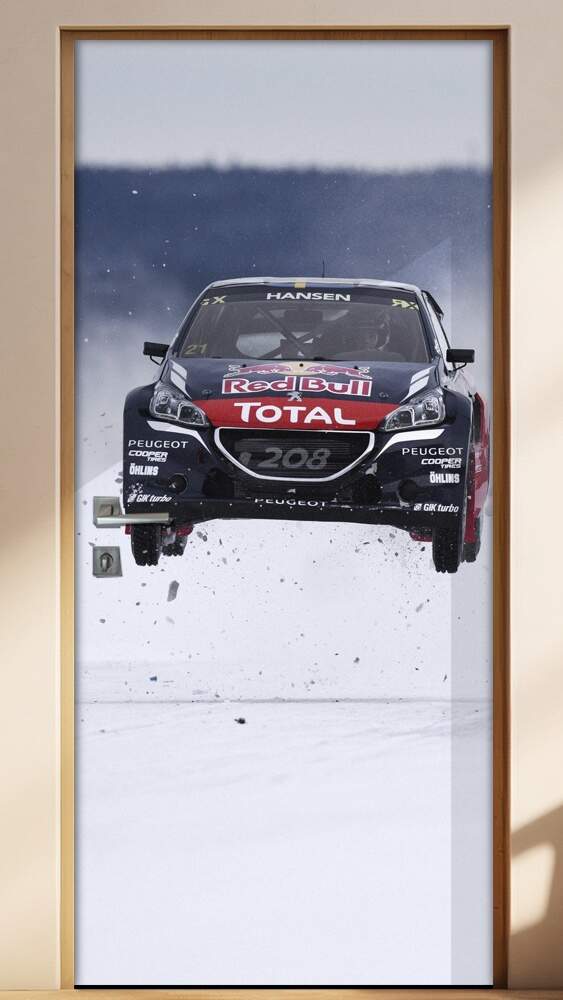 Adesivo para Porta Rally no Gelo