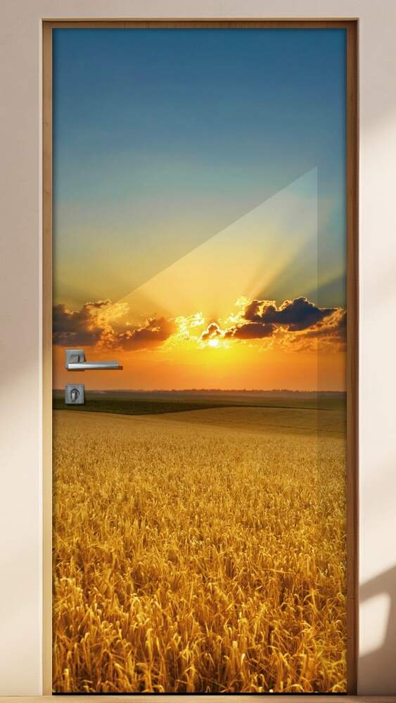 Adesivo para Porta Por do Sol